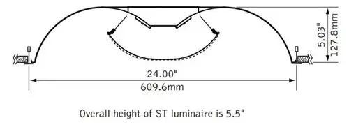 4366 MP FOCAL POINT LIGHTING FLUL-24 LUNA 2X4 LED RECESSED American Made
